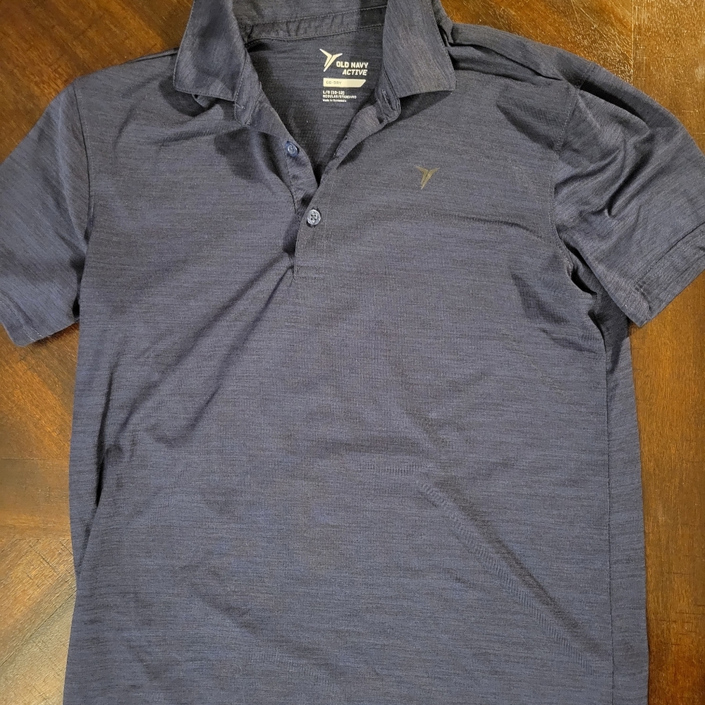 Old Navy sz 10-12 polo golf shirt, excellent condition
